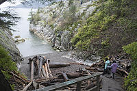 Walking To Hidden Beach