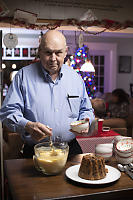 Dad With Dessert