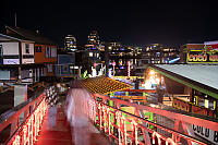 Christmas Lights At Fishermans Wharf