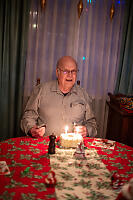 Grandpa With Birthday Cake