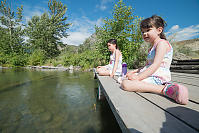 On Dock Watching Water