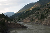 Rail Bridge Over Fraser