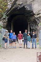 Us In Front Of Tunnel