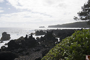 Lava Rock Coastline