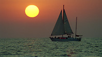 Sailboat at Sunset