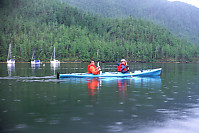 Jenny and Jacques Kayaking