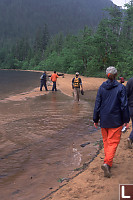 Walking the Beach at Sagar Lake