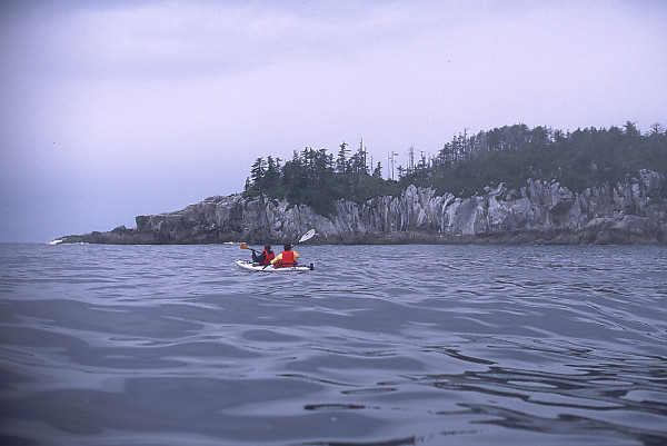 Jaques and Charles Kayaking