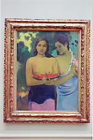 Paul Gauguin Two Tahitian Women With Mango Blossoms