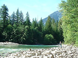 Walking Up River