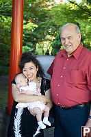 Nara Dad And Jennie At Torii