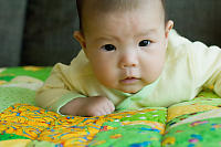 Tummy Time Look Up