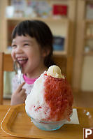 Shaved Ice With Ice Cream