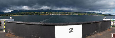Crossing To Denman Pano