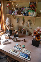 Glaze Samples In Workshop