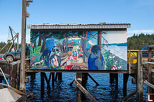 Mural On Shed