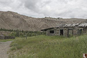 Derilict Log Homes With View