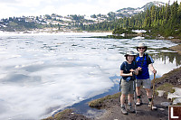 Mark And Helen In Front Of Rainbow Lake