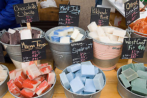 Variety Of Soaps