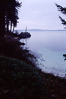 White Shell Beach in Front of Bed And Breakfast