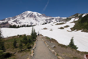 Path Up To Muir Camp