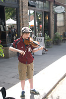 Playing Violin