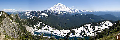 Mount Rainier From Tolmie Station