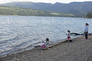 Fishing In The Swimming Area