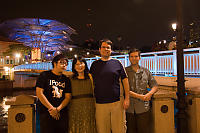 Alan Helen John And Mark At Clarke Quay