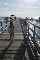 Walking Out On Pier