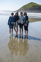 Bare Feet In Sand
