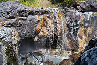 Hot Springs Over Rocks