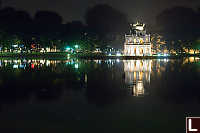 Across Hoan Kiem Lake