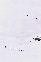 Walking On Glacier