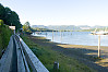 Boardwalk Beside Town