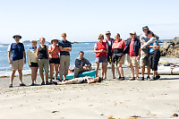 Group Shot On Beach